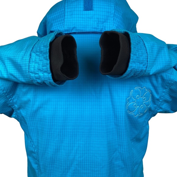 Columbia Omni-Tech Ski Coat Jacket Turquoise - Picture 9 of 16